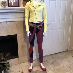 BDG Geometric Skinny Jeans